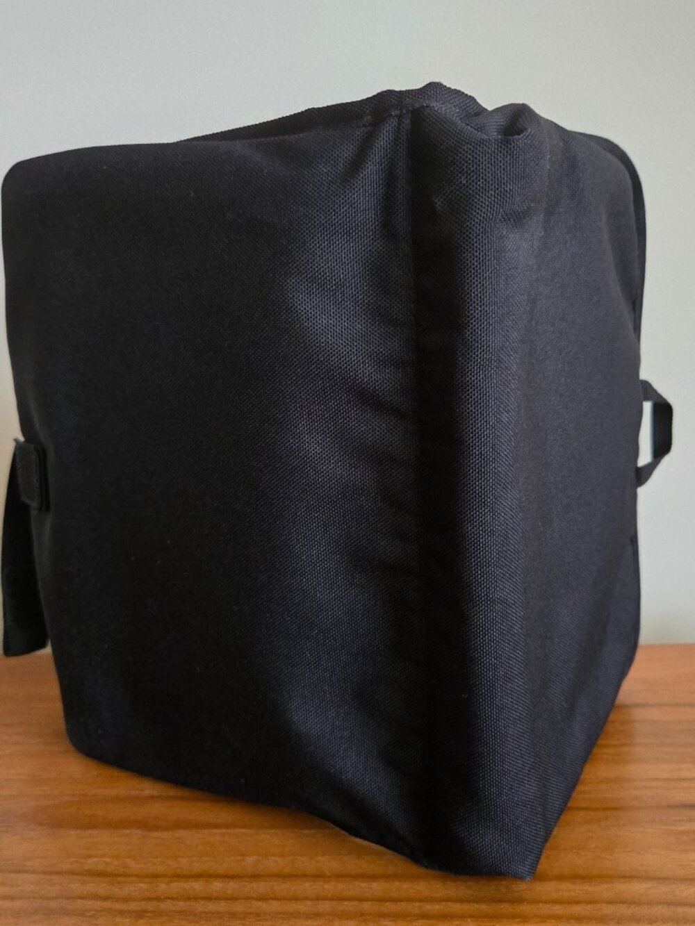 Travel Organizer Pouch with 2 Clear Transparent Zipper Pockets and Closure Strap - Picture 6 of 11